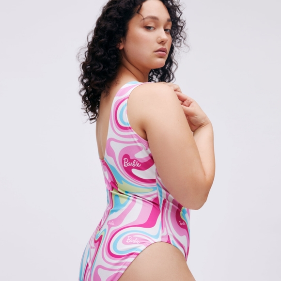BNWT Barbie™ 80’s Swirl Bodysuit (large) - Picture 3 of 7